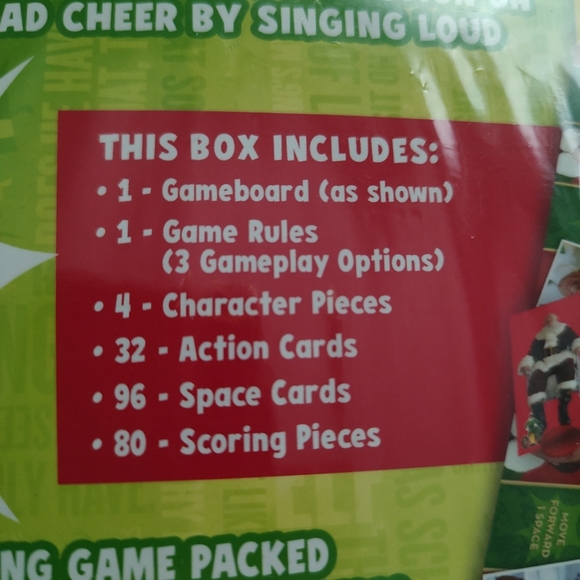 Holiday spirit with Christmas Elf The Movie Card Scramble Board game sealed - Picture 6 of 8